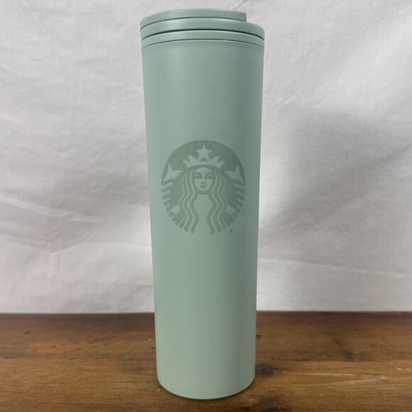 Starbucks Other - Starbucks 16oz Coffee/Tea Tumbler W/Lid Green Recycled Plastic Series